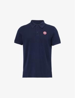 Beckley logo-embroidered regular-fit cotton polo shirt by CANADA GOOSE