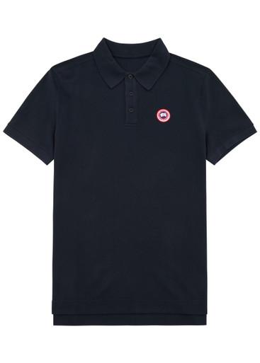 Beckley logo piqué cotton polo shirt by CANADA GOOSE