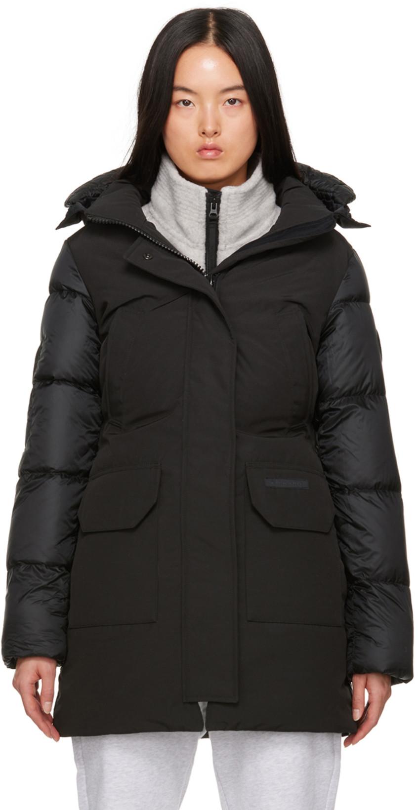 Black Black Label Paradigm Trillium Down Jacket by CANADA GOOSE