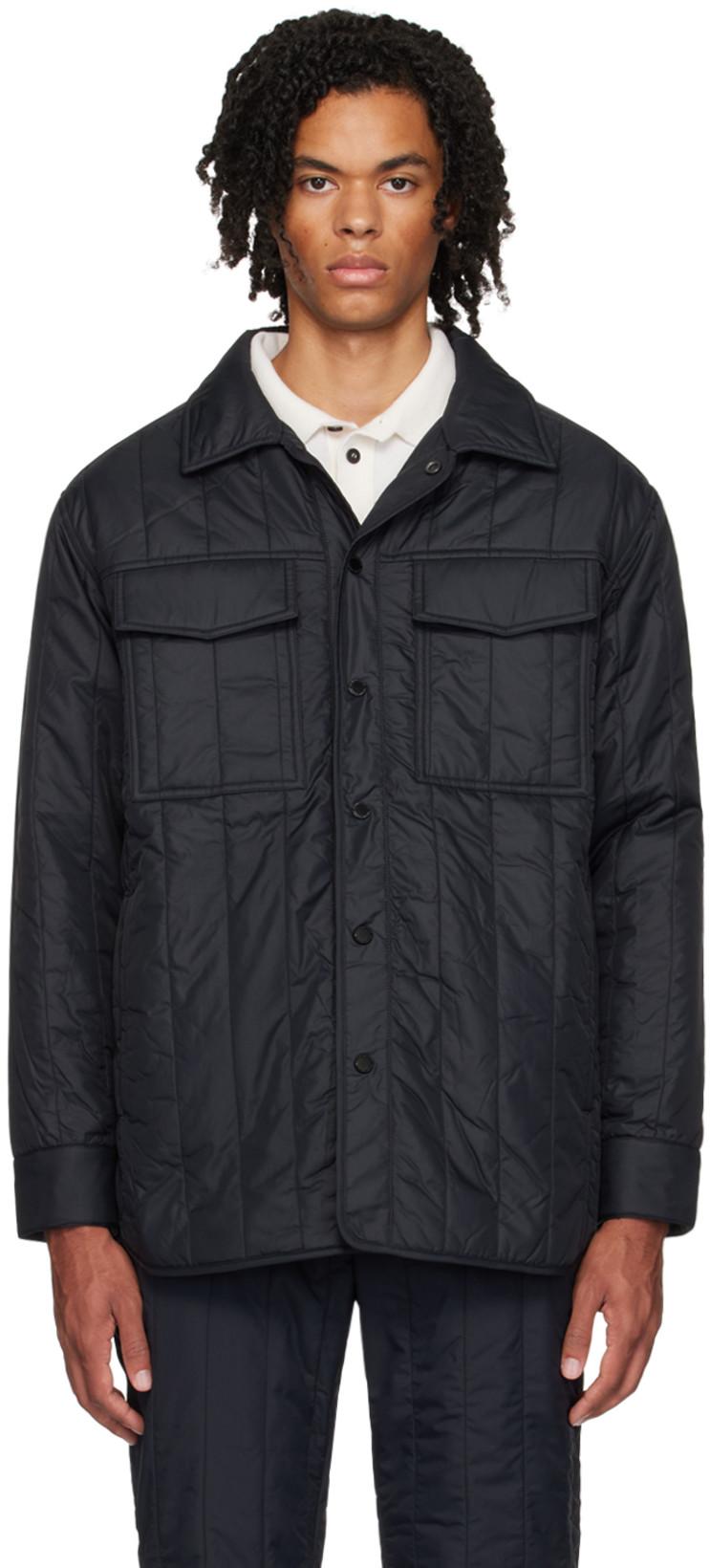 Black Carlyle Quilted Jacket by CANADA GOOSE