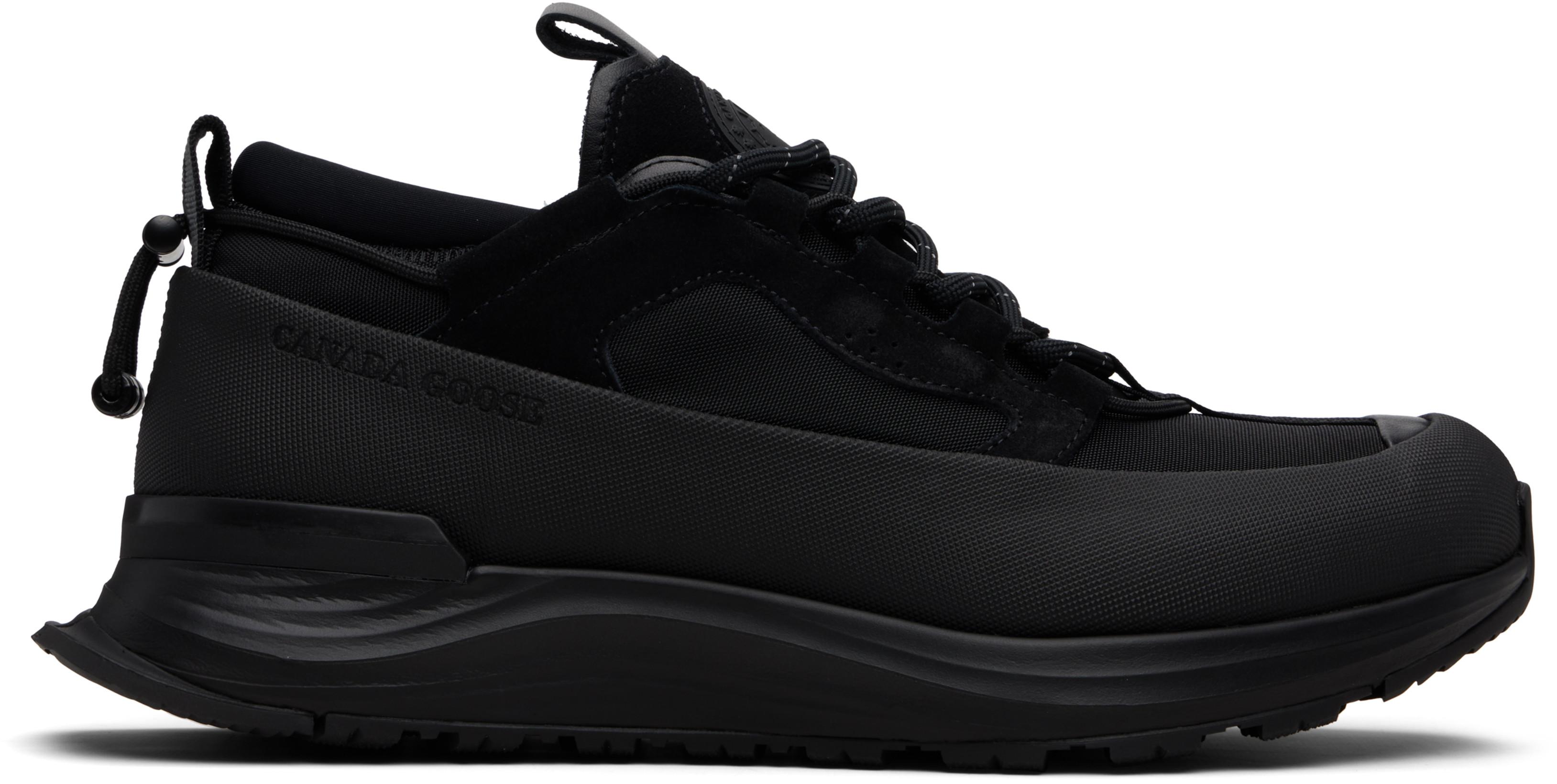 Black Glacier Trail Sneakers by CANADA GOOSE