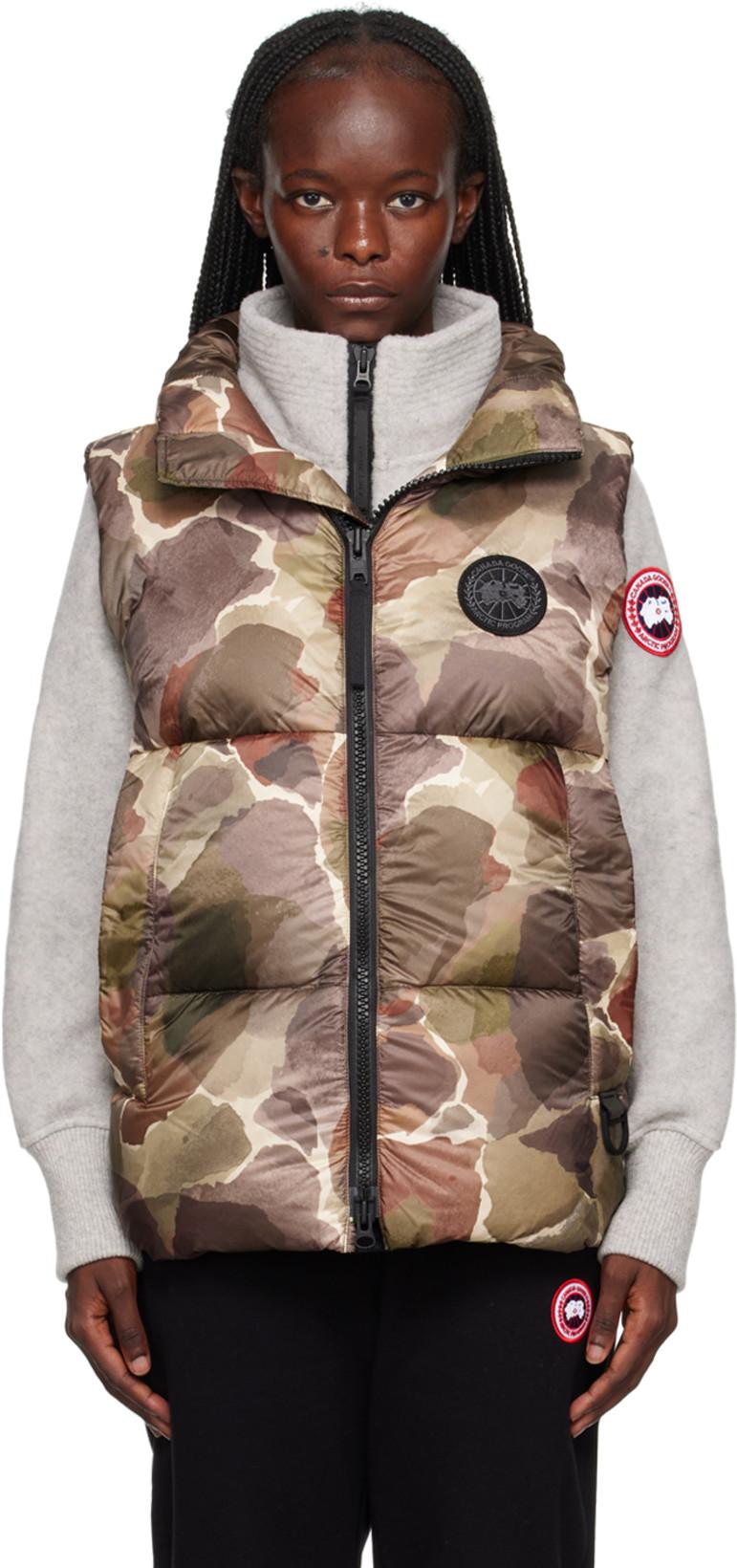 Brown Everett Down Vest by CANADA GOOSE