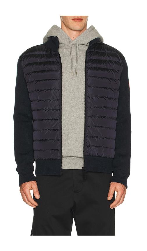 Canada Goose Hybridge Knit Jacket in Black by CANADA GOOSE