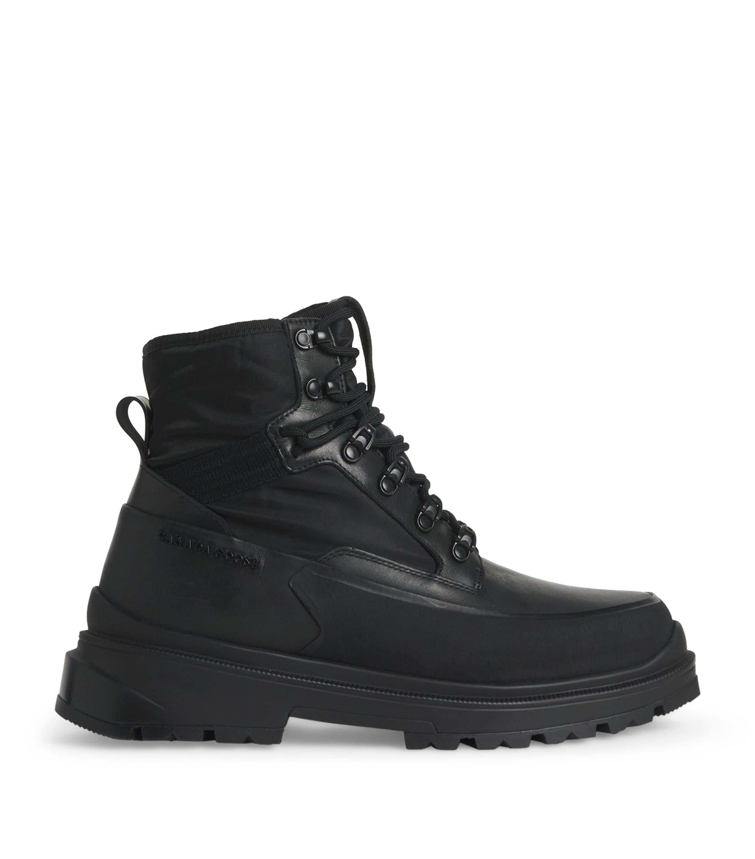 Canada Goose Leather Waterproof Keystone Boots by CANADA GOOSE