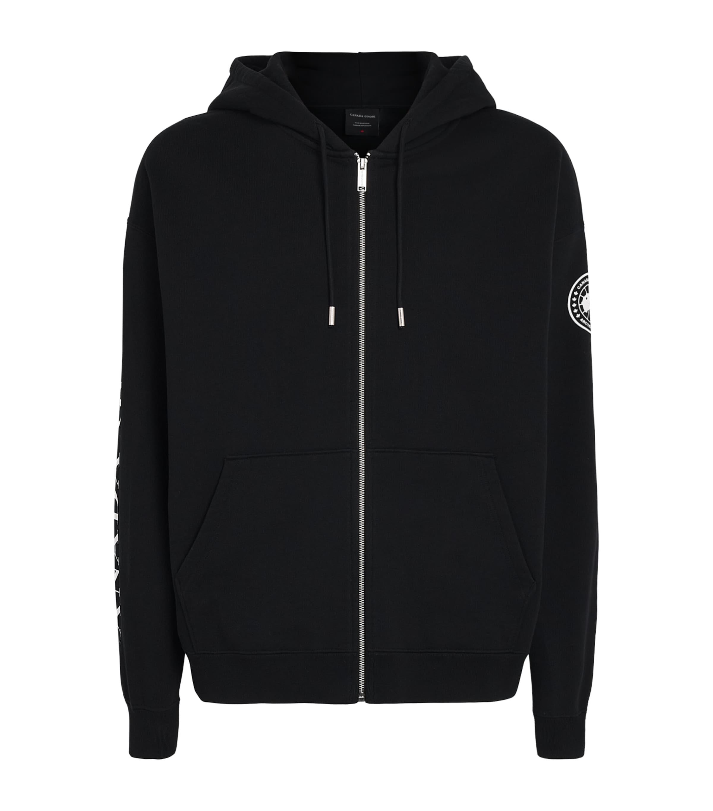 Canada Goose Organic Cotton Graphic Rove Zip-Up Hoodie by CANADA GOOSE