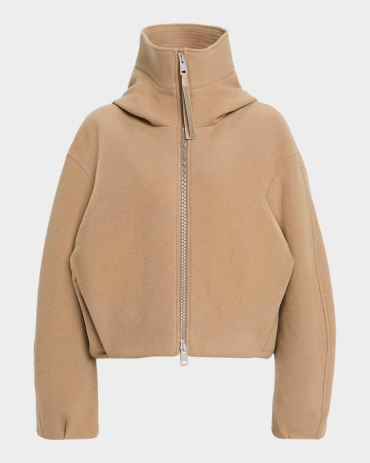 Chilliwack Hooded Wool Bomber Jacket by CANADA GOOSE