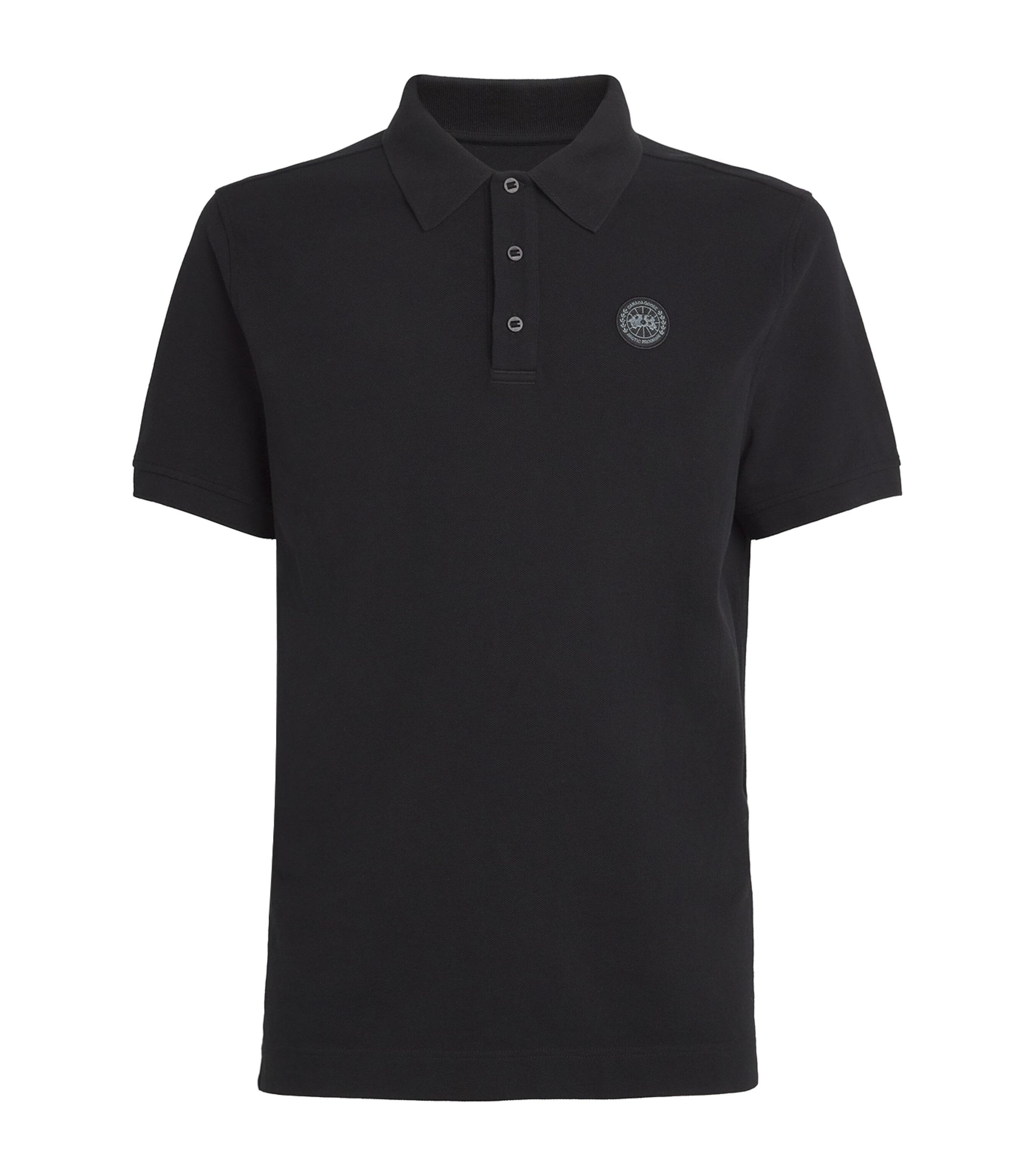 Cotton Logo Beckley Polo Shirt by CANADA GOOSE