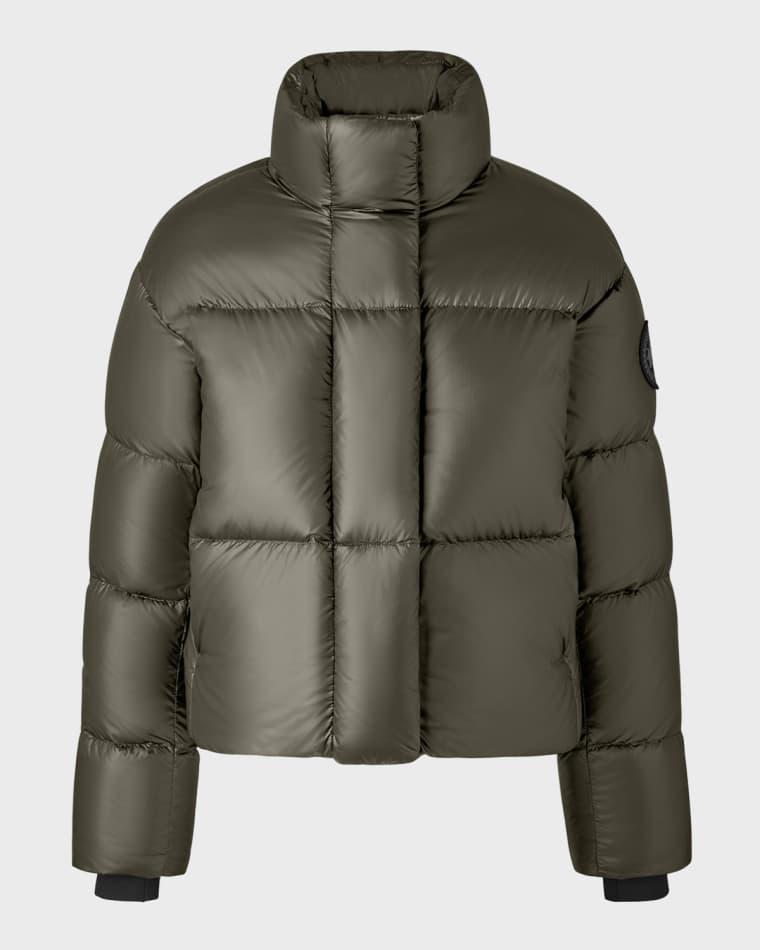 Cypress Cropped Puffer Black Label by CANADA GOOSE