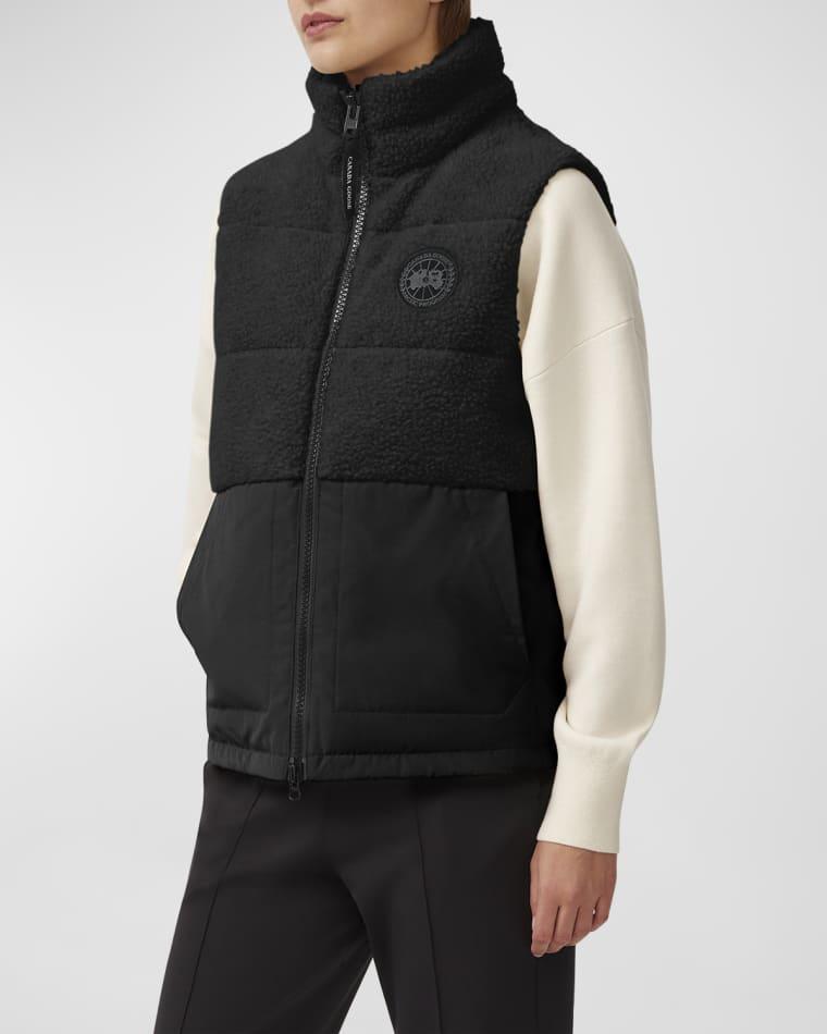 Elora Fleece Black Label Vest by CANADA GOOSE