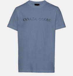 Emersen embroidered wordmark t-shirt by CANADA GOOSE