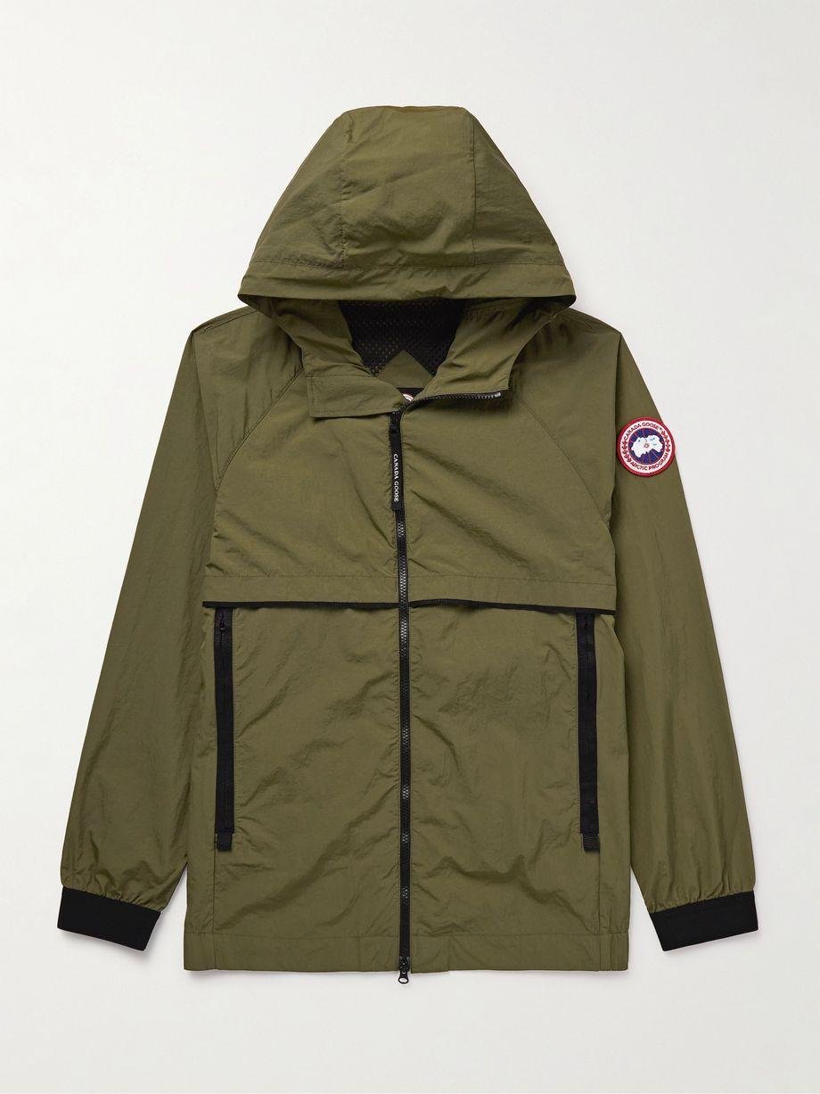 Faber Logo-Appliquéd AcclimaLuxe Shell Hooded Jacket by CANADA GOOSE