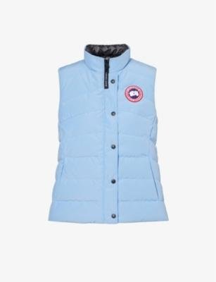 Freestyle brand-patch shell-down gilet by CANADA GOOSE
