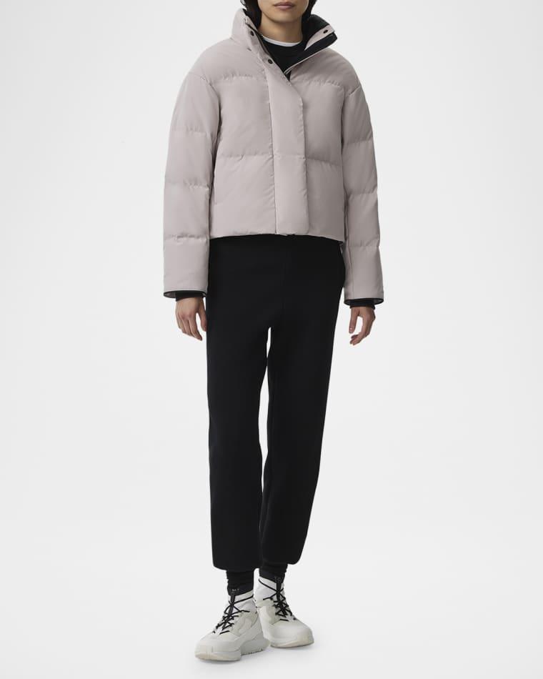 Grandview Cropped Jacket Black Label by CANADA GOOSE