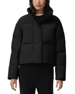 Grandview Cropped Jacket Black Label by CANADA GOOSE