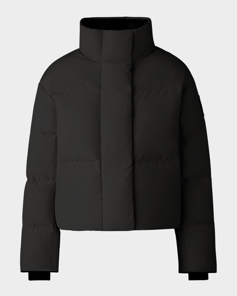 Grandview Cropped Jacket Black Label by CANADA GOOSE