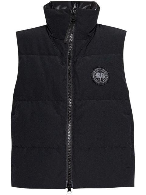 Grandview cropped vest by CANADA GOOSE