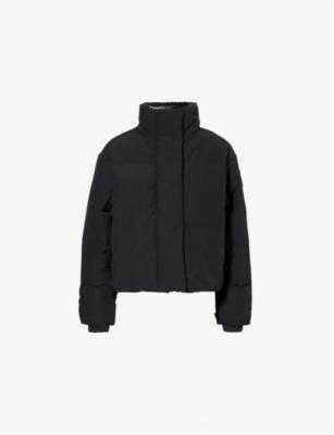 Grandview logo-patch cropped shell-down puffer jacket by CANADA GOOSE