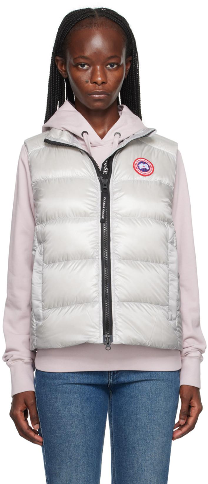 Gray Cypress Down Vest by CANADA GOOSE