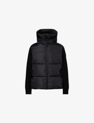 HyBridge Grove Hooded Knit Shell-Down Jacket by CANADA GOOSE