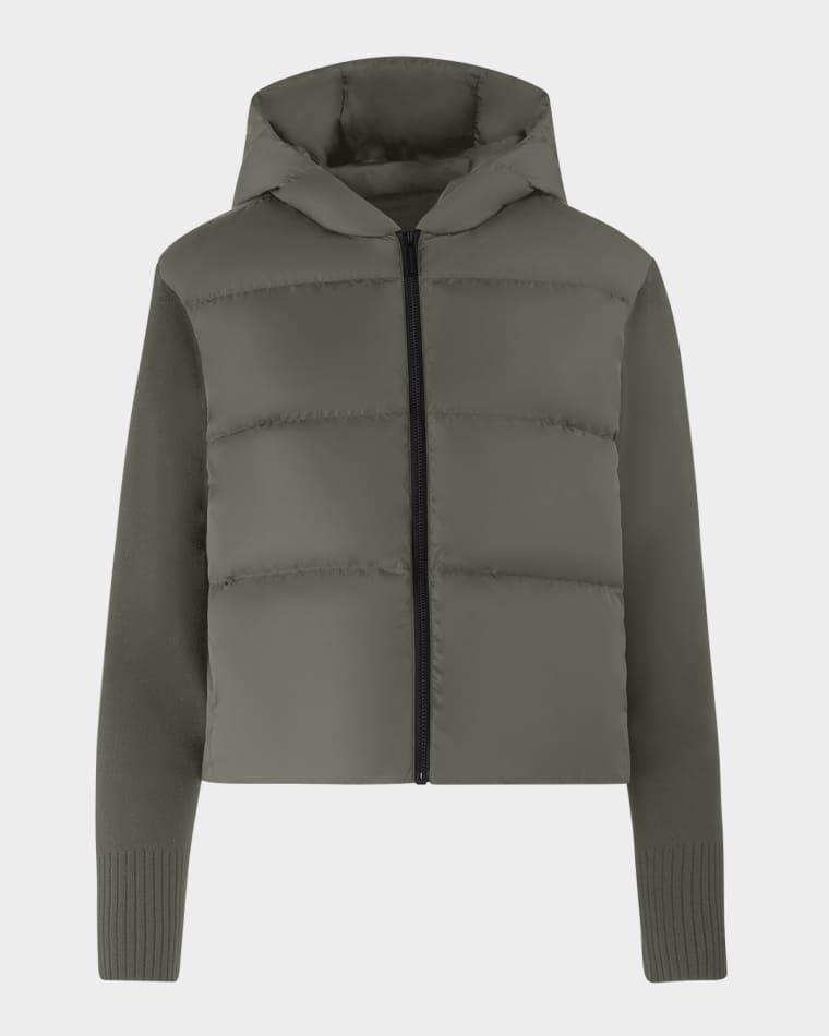 HyBridge® Wide Quilt Knit Hoodie by CANADA GOOSE