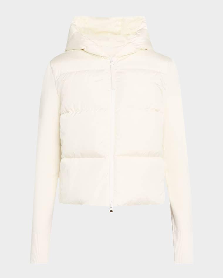 Hybridge Wide Quilt Knit Hoodie Jacket by CANADA GOOSE