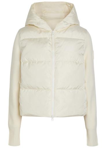 Hybridge hoodied shell and wool-blend jacket by CANADA GOOSE
