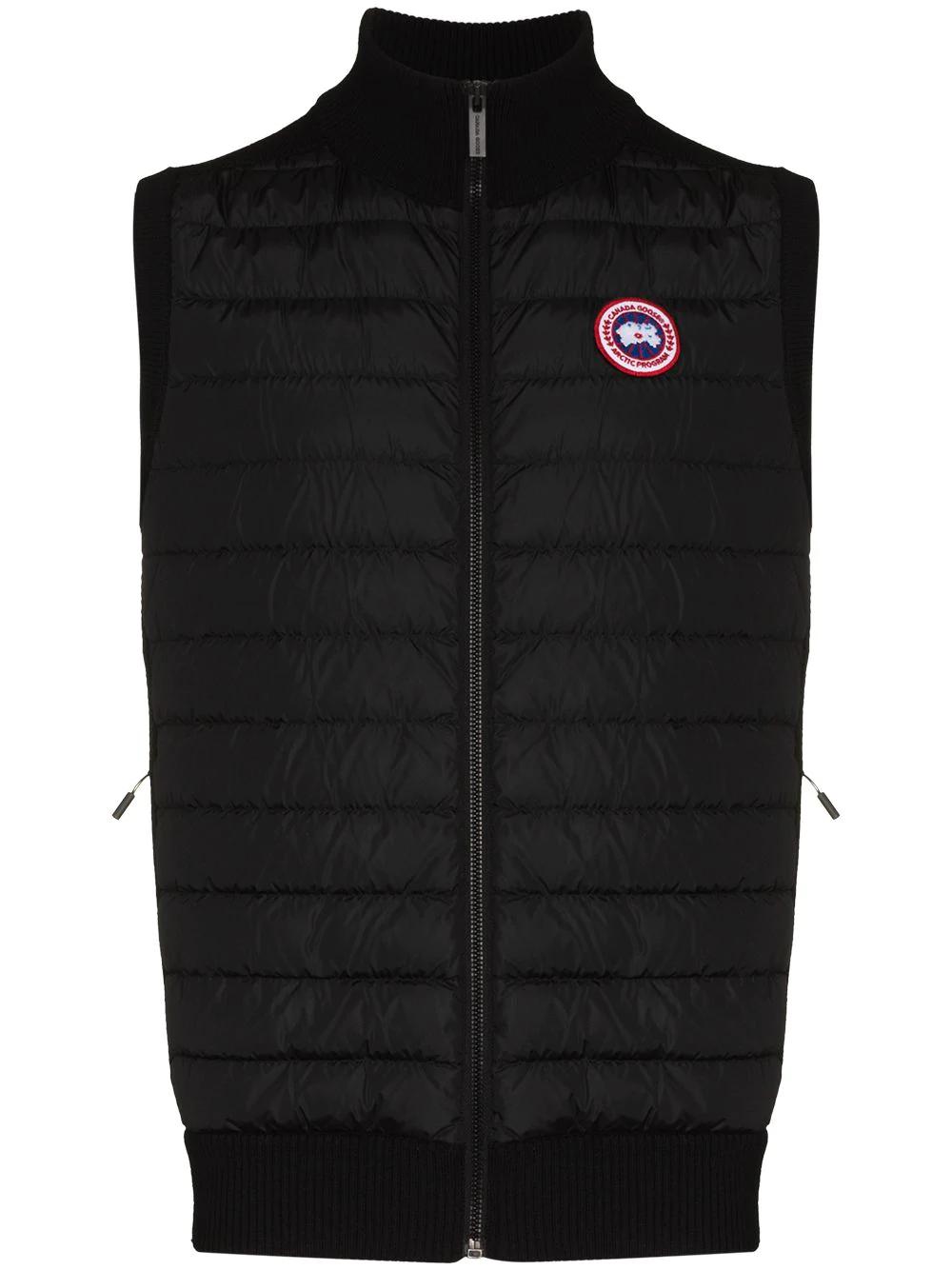 Hybridge knitted gilet by CANADA GOOSE