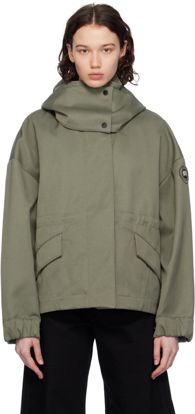 Khaki Olivine Jacket by CANADA GOOSE