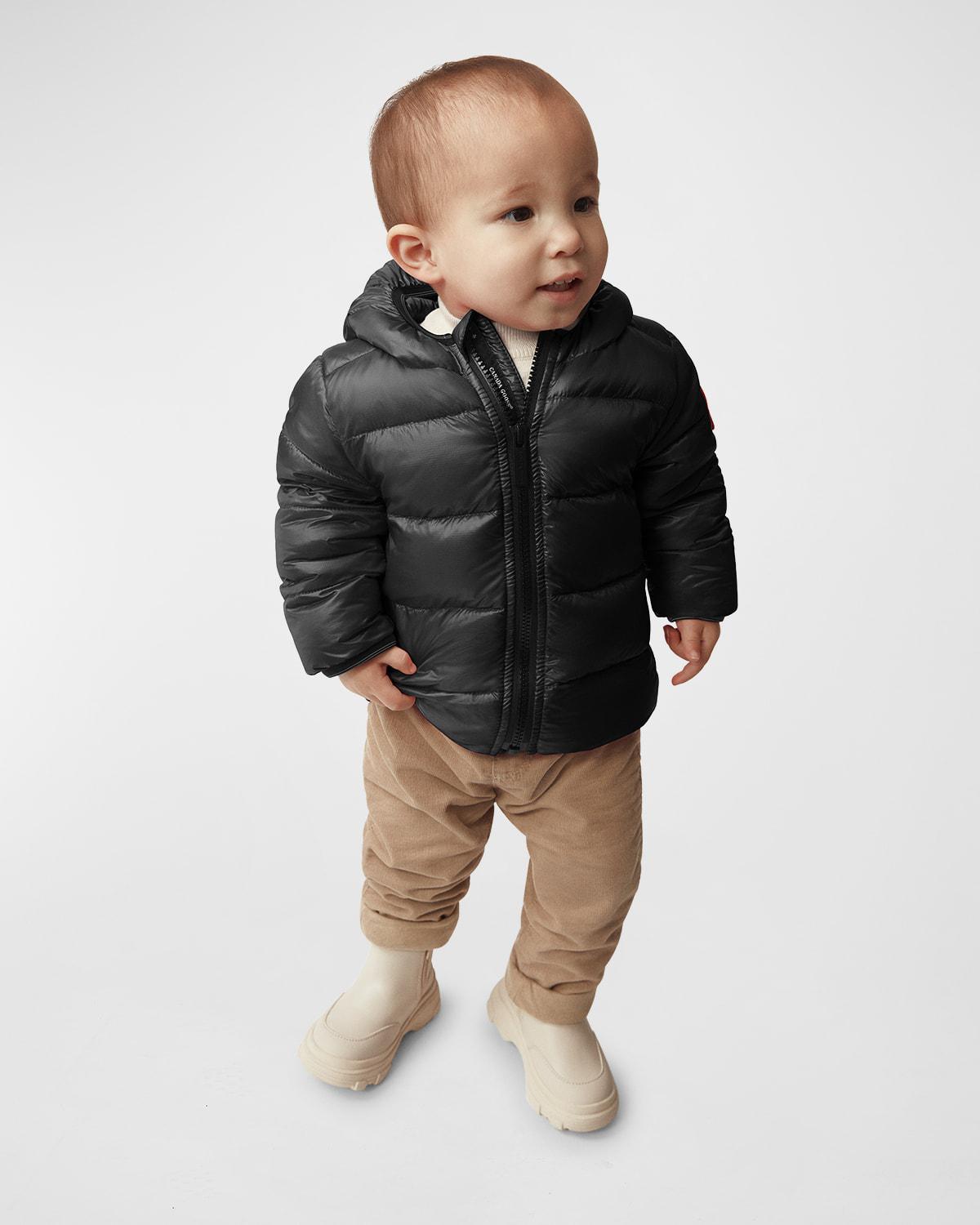 Kid's Crofton Logo Quilted Jacket, Size 6-24M by CANADA GOOSE