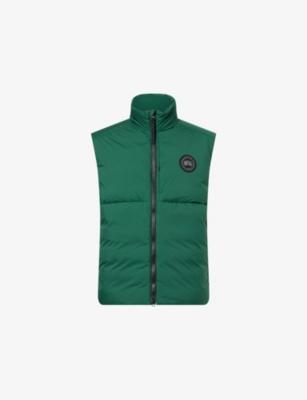 Lodge Brand-Patch Shell-Down Gilet by CANADA GOOSE