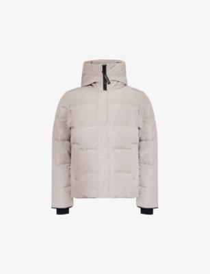 Macmillan funnel-neck twill-down parka jacket by CANADA GOOSE
