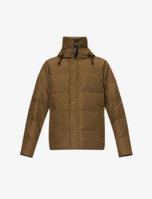 Macmillan funnel-neck twill-down parka jacket by CANADA GOOSE