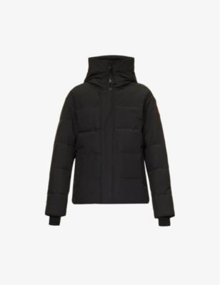 Macmillan funnel-neck twill-down parka jacket by CANADA GOOSE