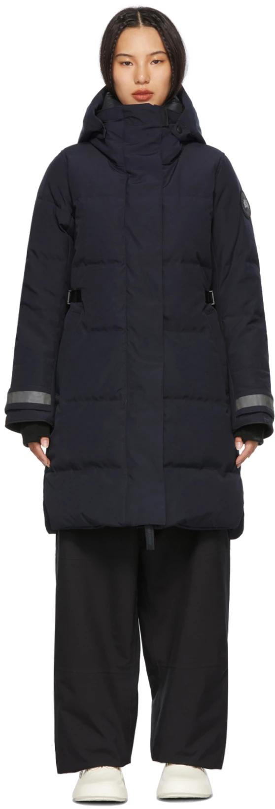 Navy 'Black Label' Down Bennett Parka by CANADA GOOSE