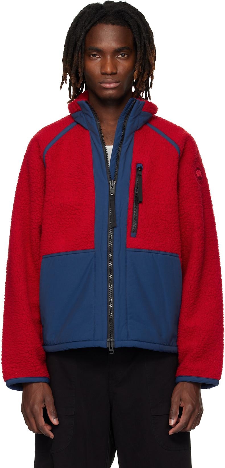 Red & Navy Westport Fleece Jacket by CANADA GOOSE