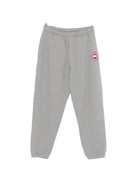 Rove logo-patch cotton track pants by CANADA GOOSE
