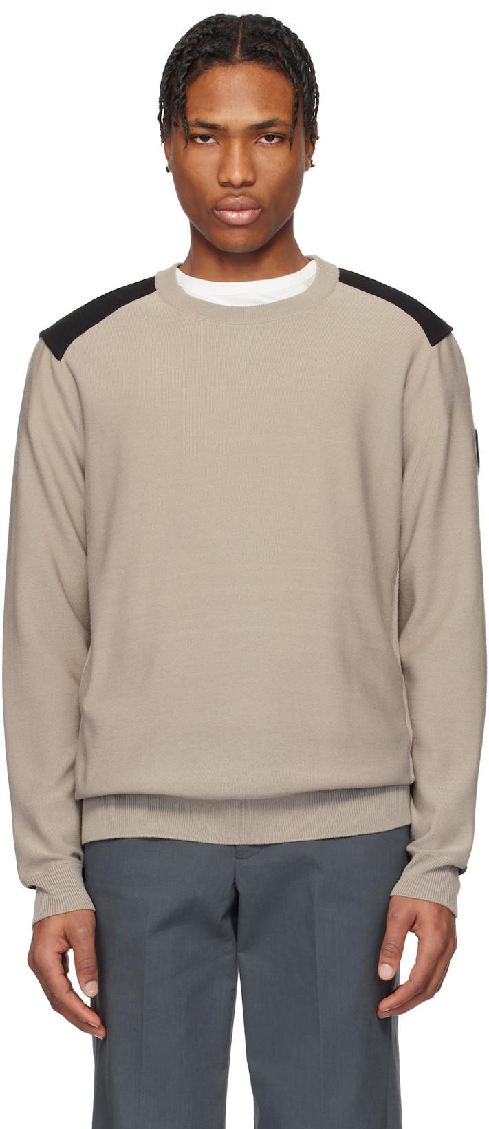 Taupe Dartmouth Crewneck Sweater by CANADA GOOSE