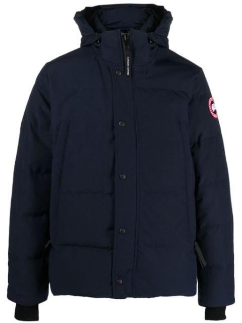 Wyndham hoodied down parka by CANADA GOOSE