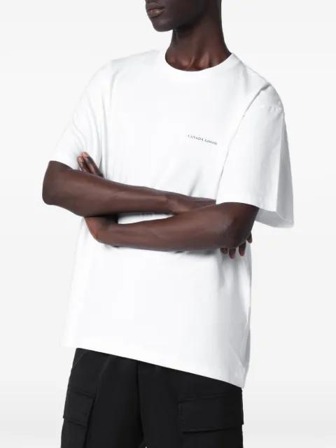 back graphic T-shirt by CANADA GOOSE