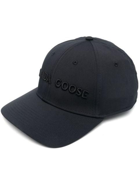 embroidered-logo flat-peak cap by CANADA GOOSE