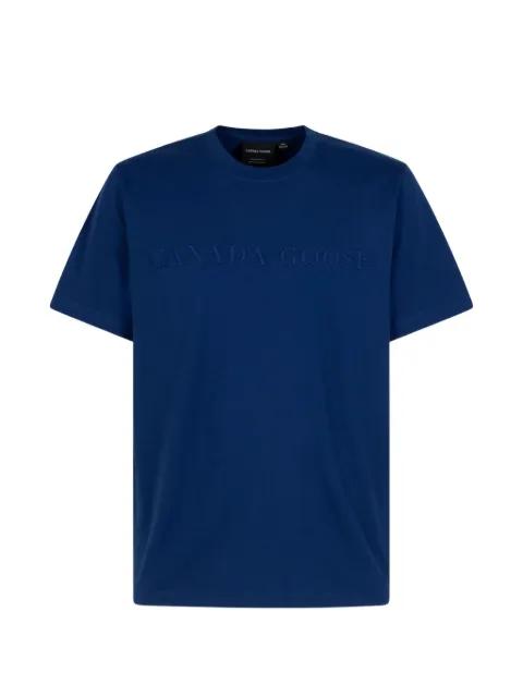logo-embroidered cotton T-shirt by CANADA GOOSE