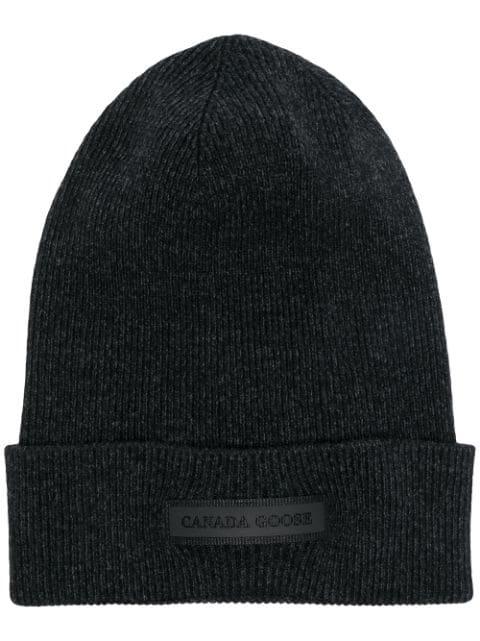 logo-patch beanie by CANADA GOOSE