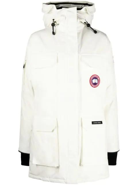 logo-patch detail padded coat by CANADA GOOSE