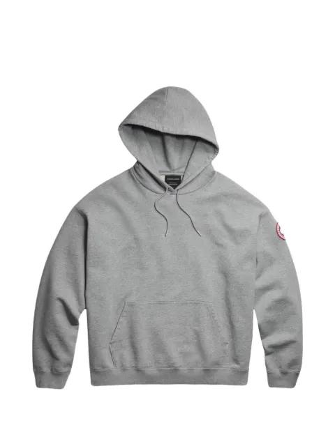 logo-patch hoodie by CANADA GOOSE