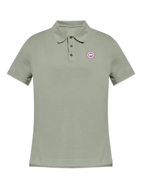 logo-patch polo shirt by CANADA GOOSE