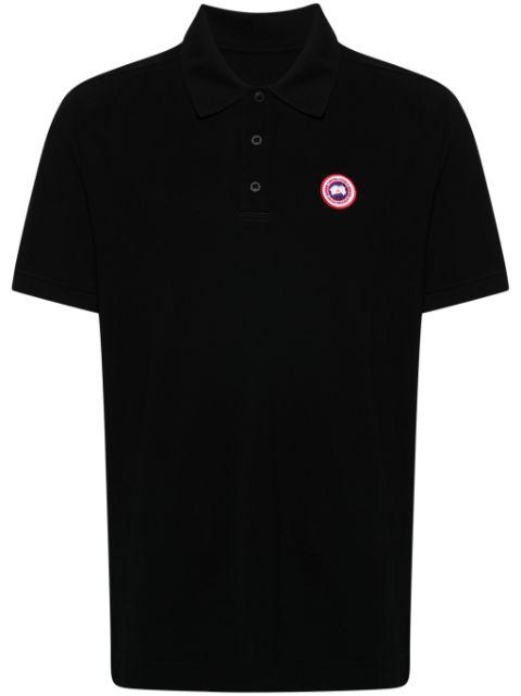 logo-patch polo shirt by CANADA GOOSE