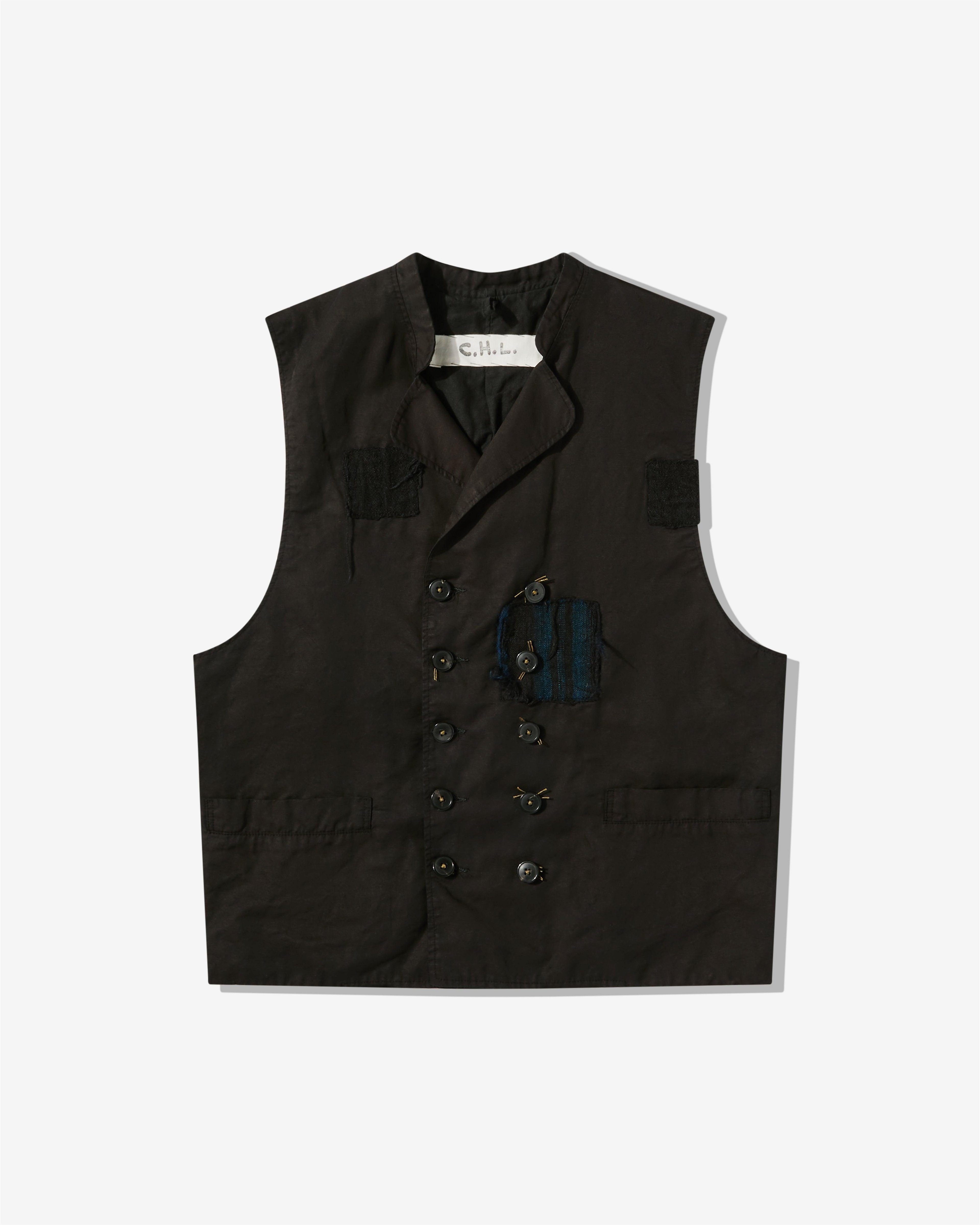 Canal House Line - Men's Dutch Worker Vest - (Black) by CANAL HOUSE LINE