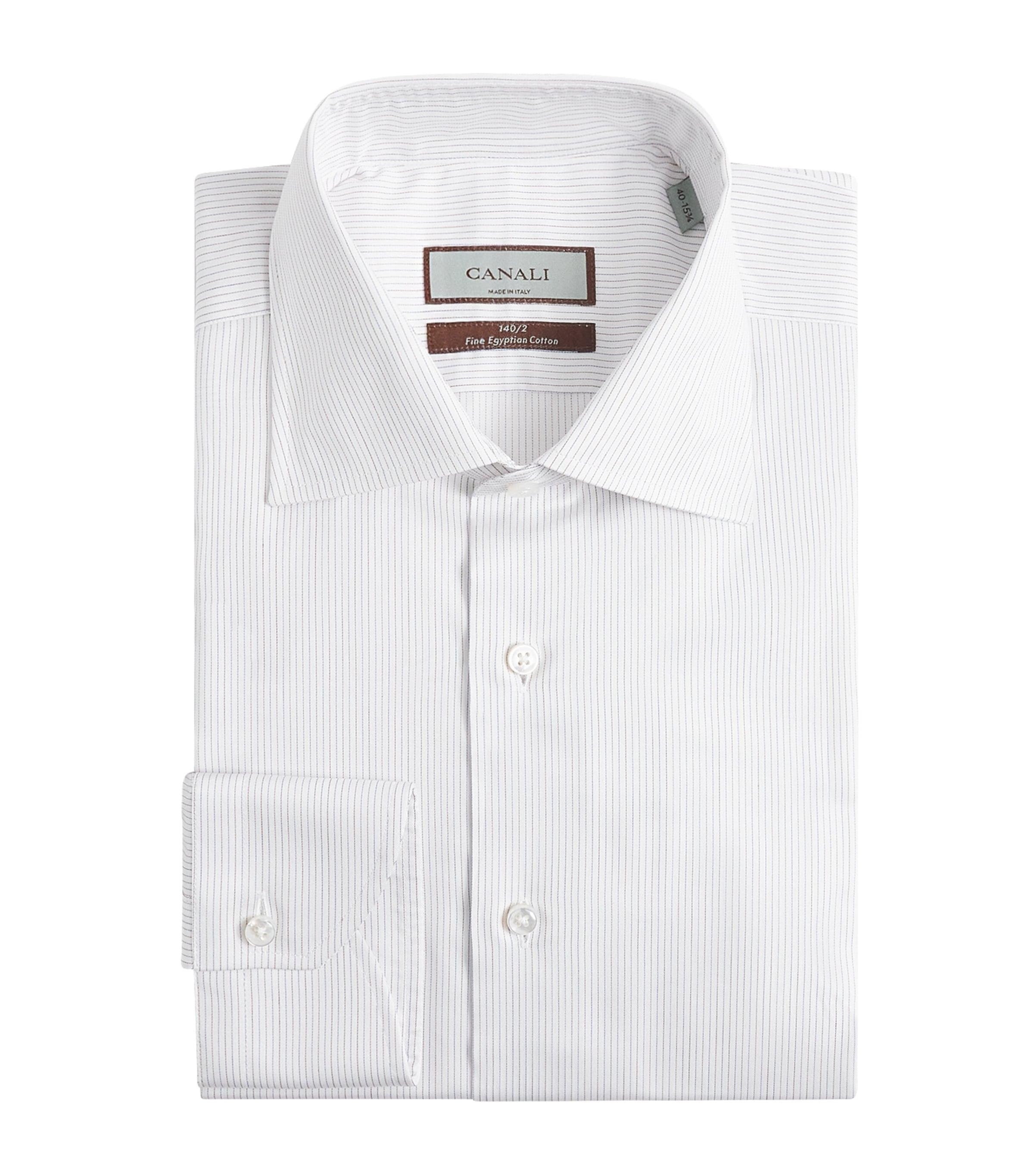 Canali Egyptian Cotton Stripe Slim-Fit Shirt by CANALI