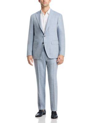 Capri Linen & Wool M&eacute;lange Solid Slim Fit Suit by CANALI