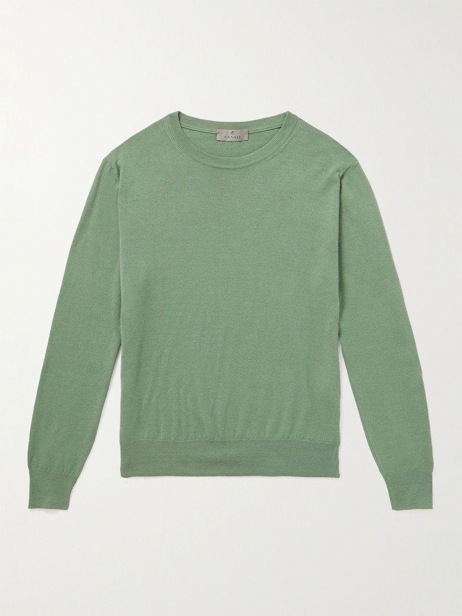 Cotton-Blend Sweater by CANALI